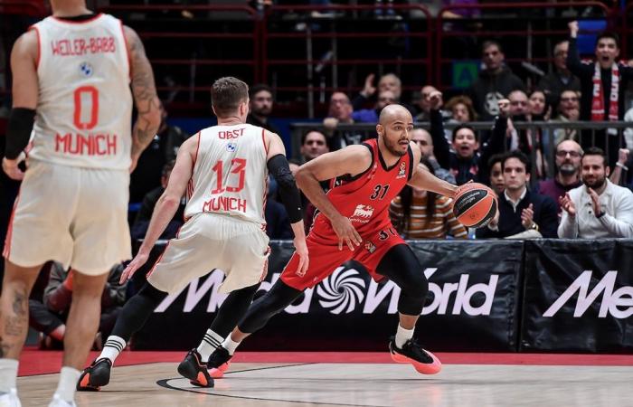 Shields si ferma sul ferro e l’Olimpia Milano cede in Eurolega al Bayern Monaco