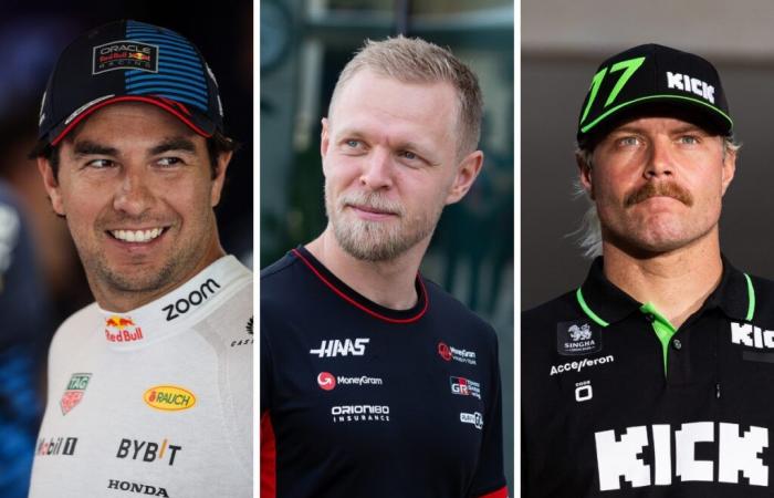 F1 – Magnussen, Bottas, Pérez… Cosa faranno i forcellini della Formula 1 nel 2025?