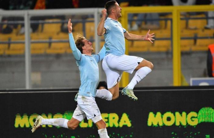 Lecce-Lazio 1-2, Baroni trova il successo con Castellanos e Marusic