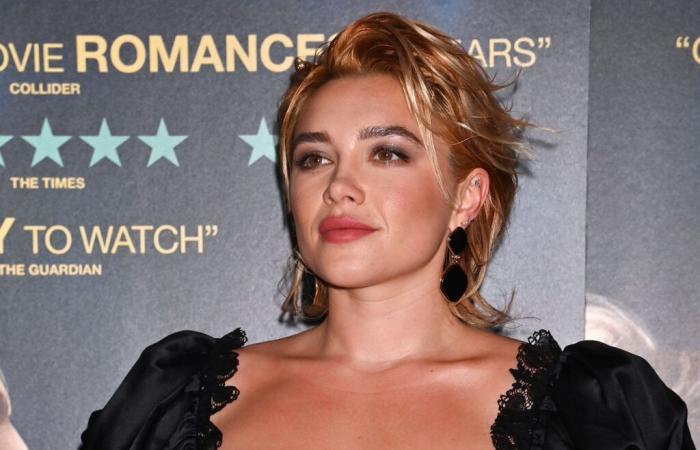 Florence Pugh, apparizione divina a Londra in assenza del suo compagno Andrew Garfield