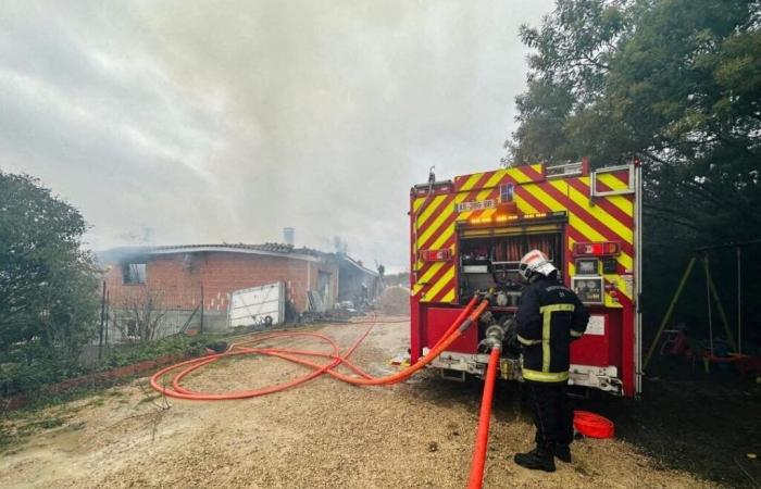 Alta Garonna. Incendio in un'abitazione, mobilitati 21 vigili del fuoco