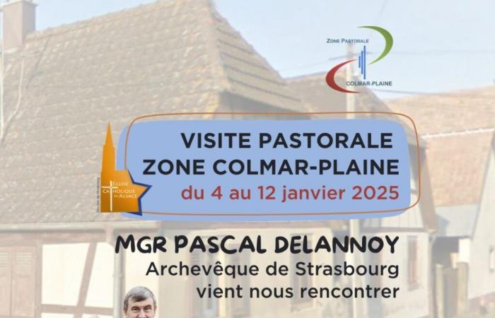 Capodanno con la Visita Pastorale di Mons. Delannoy alla Zona di Colmar-Plaine