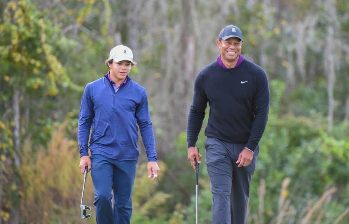 Pnc Championship 2024, Tiger e Charlie Woods in testa