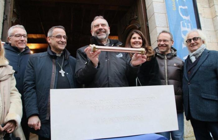 Évreux. Eccoci qui per dieci anni di lavoro sulla chiesa di Saint-Taurin