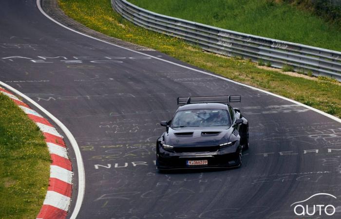 La Mustang GTD della Ford: record storico al Nürburgring