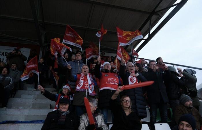 esplosione di gioia dopo la storica qualificazione del Dives-Cabourg