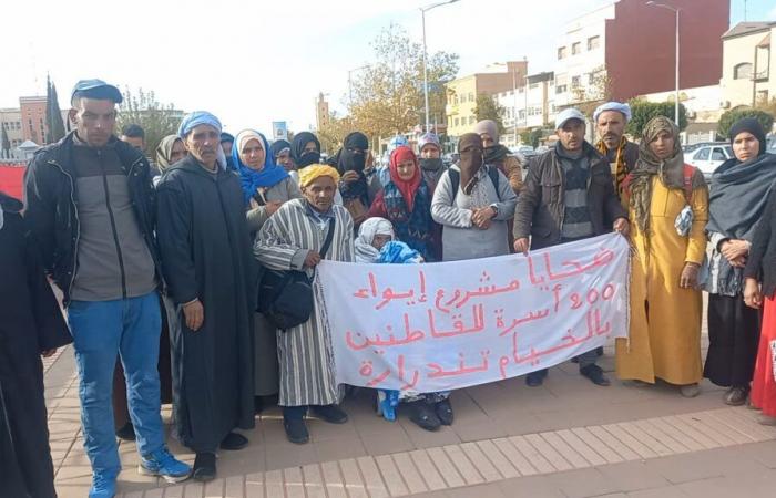 Oujda.. I residenti della rotonda “Khiam” rivendicano il diritto alla casa (video)