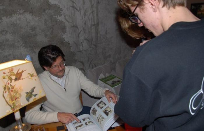 proprietario del castello e coautore di un libro a lui dedicato