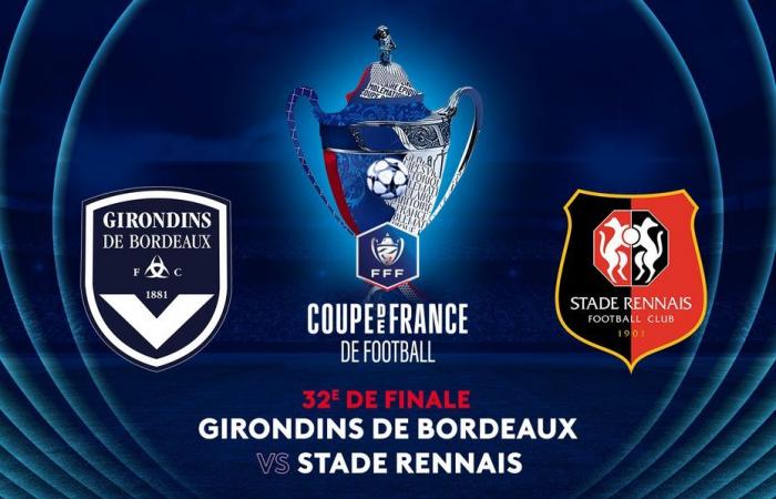 DIRETTO. I Girondins de Bordeaux affrontano lo Stade Rennais nella 32esima finale della Coppa di Francia di calcio