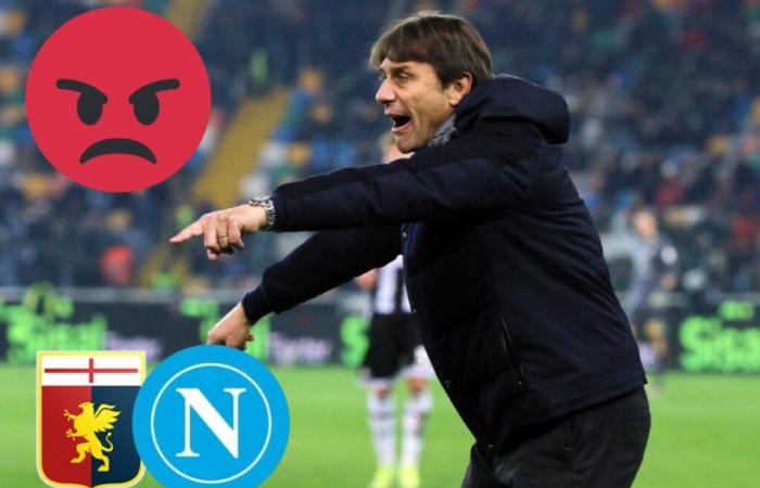 Notizie Calcio Napoli – Conte furioso dopo la sfida col Genoa