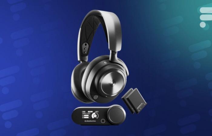 le SteelSeries Arctis Nova Pro Wireless compatibile PC, PS5, PS4, Switch e dispositivi mobili