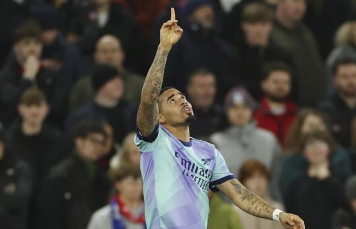 Gabriel Jesus continua la rivolta dei gol mentre l’Arsenal vince 5-1 contro il Crystal Palace