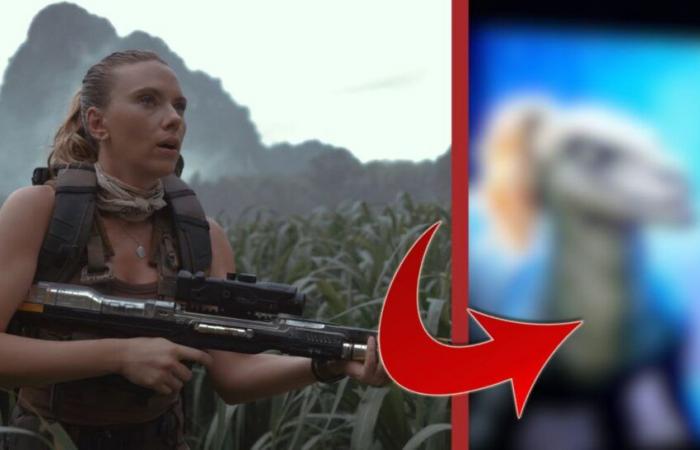 In questo esilarante finto trailer, Scarlett Johansson si trasforma in un dinosauro