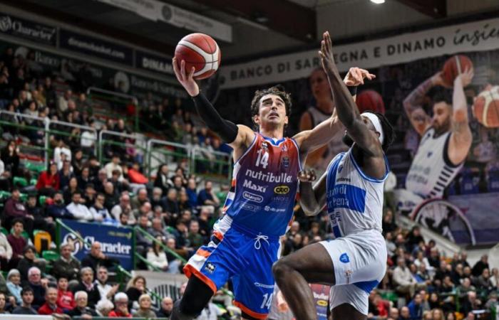 Serie A, Sassari-Treviso 96-94: la Nutribullet sfiora il colpaccio in Sardegna