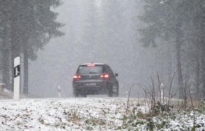 Immagini della “tempesta di neve” che ha sorpreso gli automobilisti nell'est della Francia