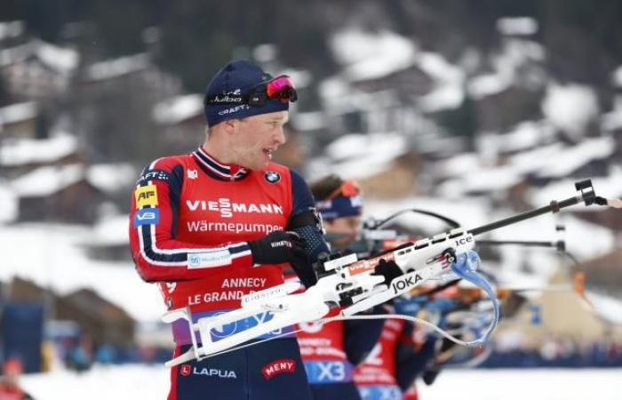 Tarjei Boe crea una sorpresa sulla mass start di Grand-Bornand, il francese lontano dal traguardo