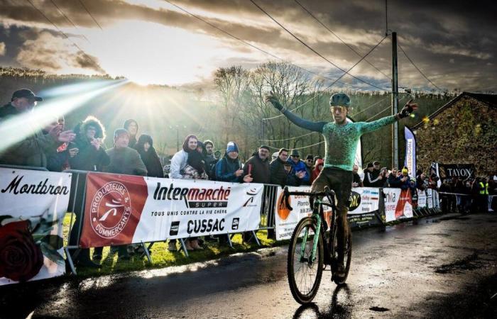 Joshua Dubau illumina il ciclocross Montbron-Eymouthiers