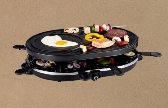 Questa macchina per raclette multifunzione è a prezzo ribassato su Cdiscount, approfittane questa fine anno