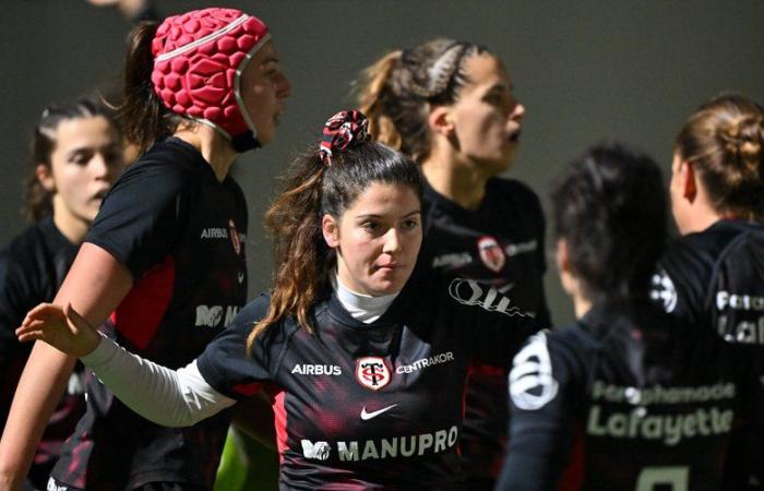 Rugby femminile – La locandina tra Lione e Tolosa è incentrata sul rugby femminile