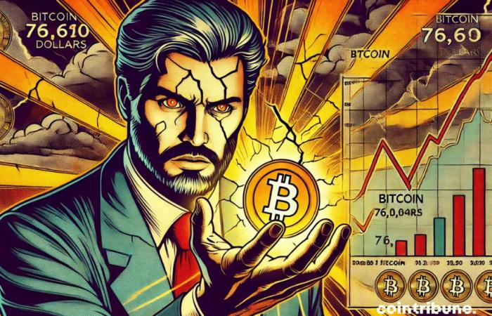 Bitcoin a $ 76.614? Peter Brandt prevede una possibile caduta