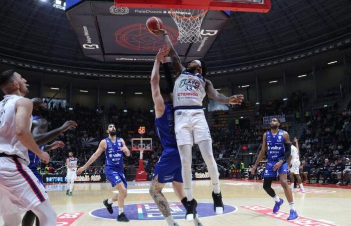 Serie A, Fortitudo Bologna-Brindisi 77-65: la Effe domina dall’inizio alla fine