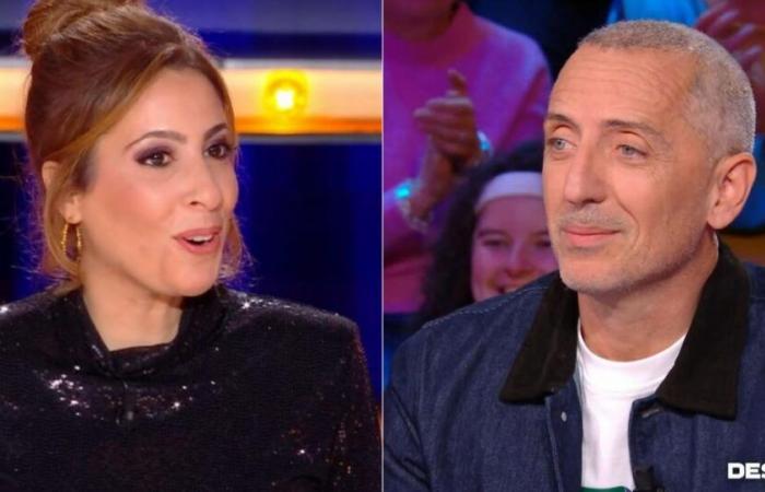 Gad Elmaleh flirta con Léa Salamé in “Che tempo!”