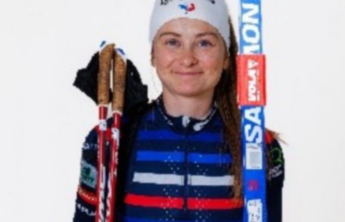 BIATHLON: La poliziotta Jeanne RICHARD, 4a nell'inseguimento Annecy-Le Grand Bornand (74)