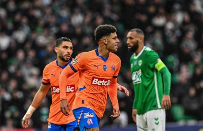 Saint-Etienne battuto nettamente in casa dal Marsiglia nella Coupe de France