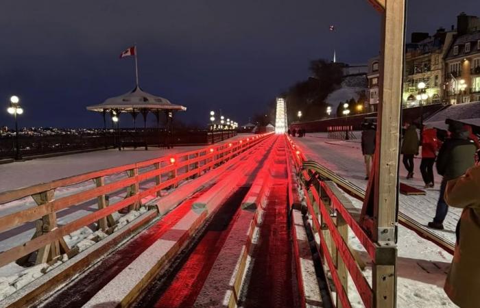 Terrazza Dufferin in Québec | Uno scivolo leggendario refrigerato per la prima volta dopo 140 anni