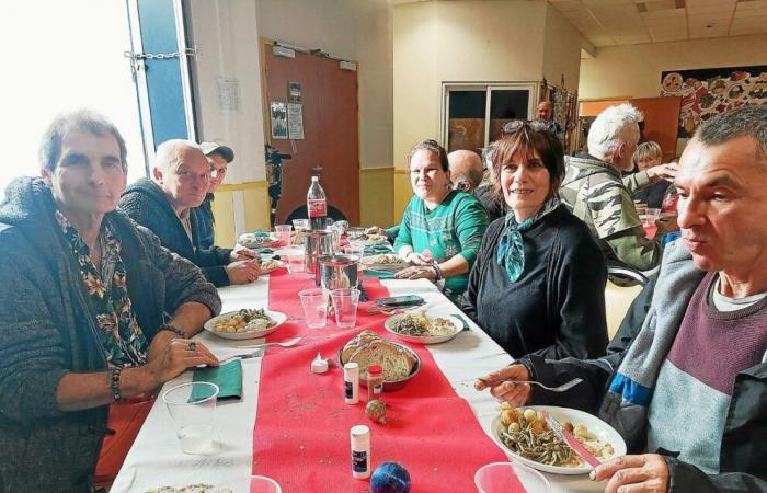 Una quarantina di persone al pranzo di solidarietà a favore delle associazioni caritative di Vannes