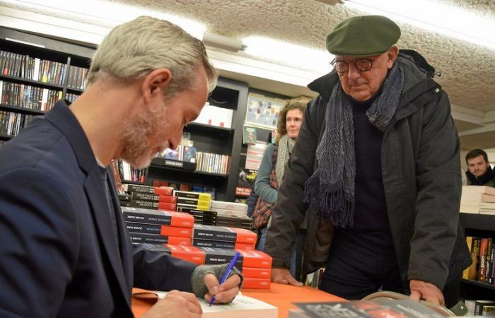 “I guerrieri dell'inverno”: alla Maison du livre de Rodez, Olivier Norek attira le folle nei grandi giorni