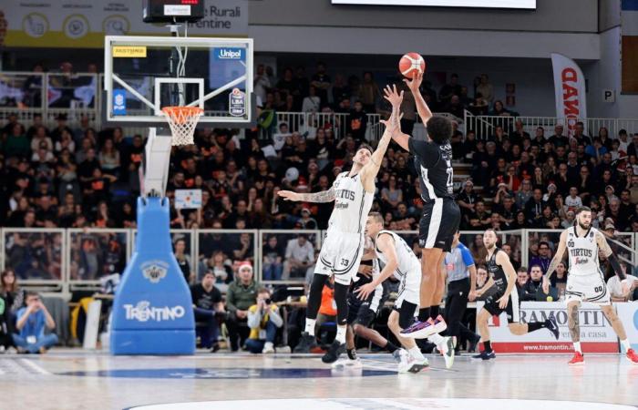 Trento si prende il big match con la Virtus e riprende a correre