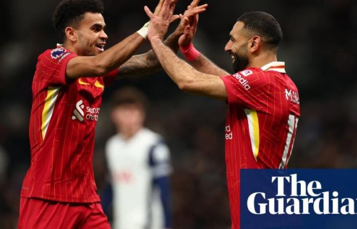 Díaz e Salah raddoppiano mentre la capolista Liverpool si ribella al Tottenham | Premier League