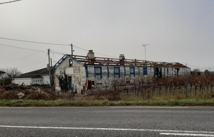 Châteaubernard: l'ex caserma militare immortalata prima della sua demolizione