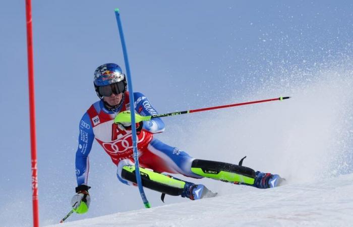 Noël e ​​Amiez in agguato prima della 2a prova dello slalom dell'Alta Badia