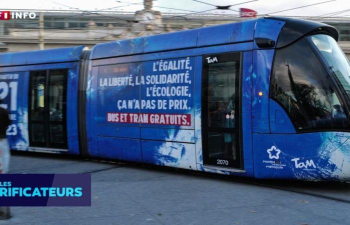 CHECK – Trasporti pubblici gratuiti a Montpellier: 33% in più di passeggeri e altrettante auto in meno?