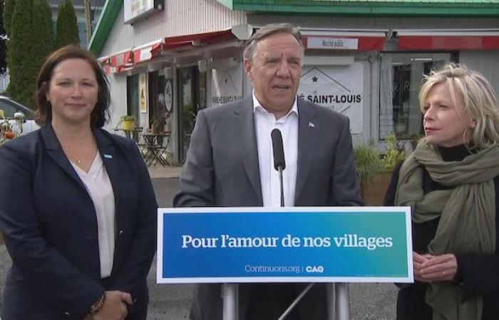 Nei villaggi del Quebec si attende una promessa del CAQ