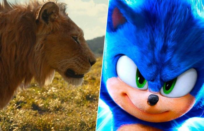 Il Re Leone aspirava a regnare al botteghino di Natale, ma non aveva un rivale inaspettato: Sonic