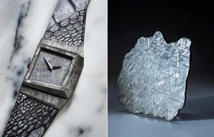 L'orologio B/1M è stato realizzato con un meteorite scoperto oltre 100 anni fa