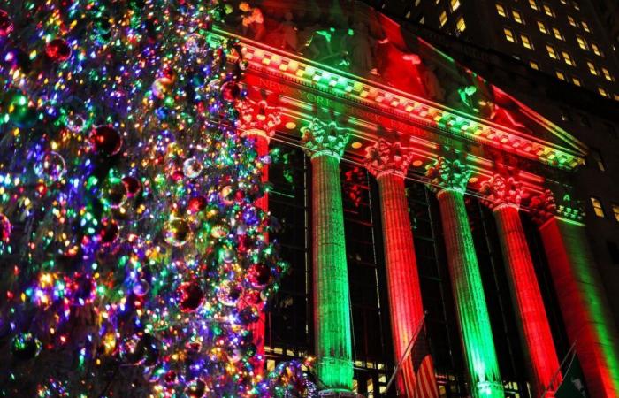 Wall Street in rosso, senza convinzione con l'avvicinarsi delle festività