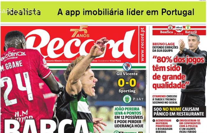 Press Magazine: Barca do Inferno e fa un passo indietro dall'incubo dello Sporting in Barcelos – I Liga