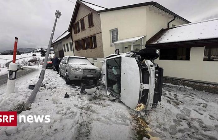 La neve causa problemi al traffico in Svizzera – Attualità