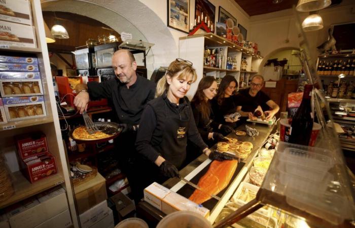 Da Fjord, negozio di specialità scandinave a Nizza, il salmone è in tavola per le feste