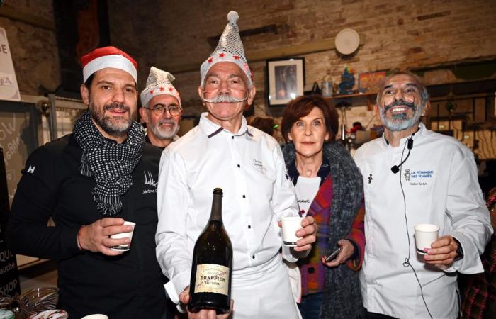 Didier Saba lancia il suo ballo di Natale 2024 con gli chef di Pétanque des Toqués –