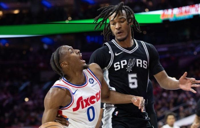 Gli Spurs pagano per i loro errori a fine partita con una controversa sconfitta contro i 76ers