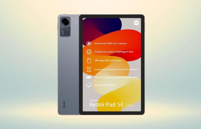 Questo tablet Xiaomi Redmi Pad SE vedrà il suo prezzo scendere da Électro Dépôt questo martedì