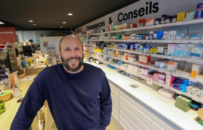 a Dax, un Natale al bancone per il farmacista Adrien Doassans