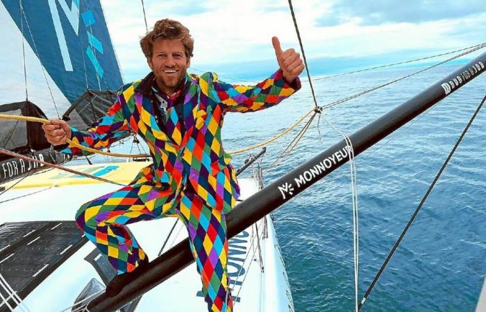 “Soli in mare, forse è qui che risiede la magia del Natale!” »: primo Capodanno sul Vendée Globe per Benjamin Ferré