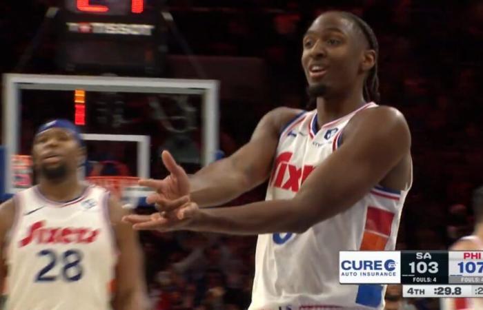 Tyrese Maxey ultra frizione contro gli Spurs, i Sixers respirano!