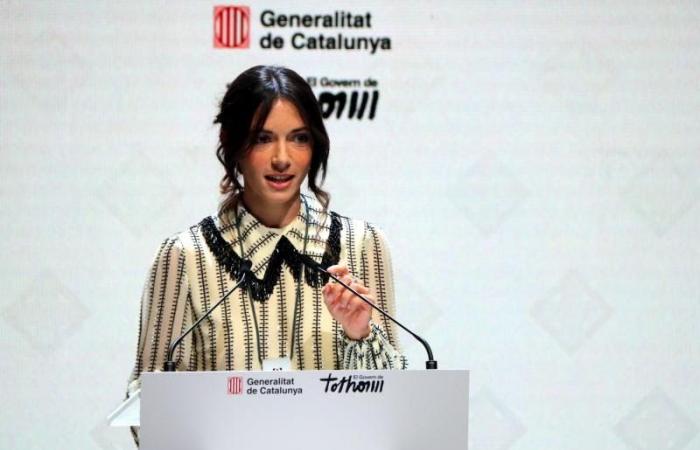 Aitana Bonmati ha ricevuto ieri la sua distinzione.